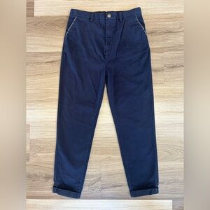 Baker By Ted Baker Boys Navy Dress Slacks w/ Pocket Detail and Cuff Size 12yrs